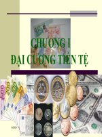 Chương 1: Đại cương tiền tệ ppt