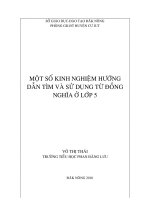 MOT SO BIEN PHAP HOC TOT PHAN MON LUỴEN TU VA CAU PHAN TU DONG NGHIA