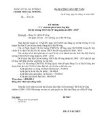 Tờ trinh xin ý kiến đại hội