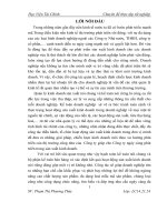 Tổ chức kế toán bán hàng và xác đinh kết quả kinh doanh tại công ty TNHH Đầu  Tư và Thương Mại Tùng Lâm