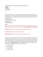 Trắc nghiệm quản trị mạng