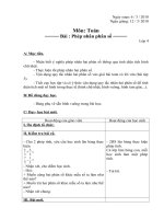 Bài: Phép nhân phân số