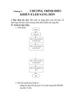viết chương trình điều khiển 8 led sáng dồn, chương 1 pps