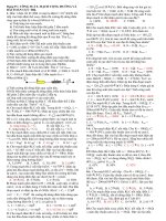 ôn tập điện xoay chiều