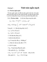 tính toán thiết kế máy biến áp điện lực, chương 5 ppt