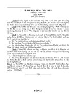 DE THI HOC SINH GIOI MON LY 9