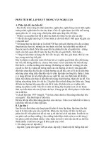 PHÂN TÍCH ĐỀ, LẬP DÀN Ý TRONG VĂN NGHỊ LUẬN