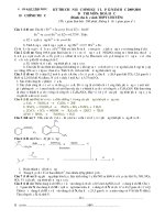 Đề Thi Học Sinh Giỏi HOÁ 12 - Tỉnh Vĩnh Phúc - Khối Chuyên [2009 - 2010] doc