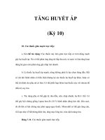 TĂNG HUYẾT ÁP (Kỳ 10) pdf