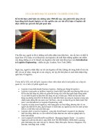 lý luận hiện đại về logistic và chuỗi cung ứng