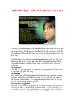Phần mềm học tiếng anh Grammar ver 2.doc