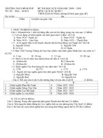 ĐỀ THI SỬ 7 HK II