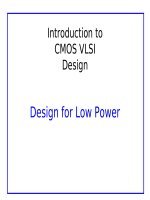 Design for Low Power potx