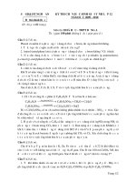 Đề Thi Học Sinh Giỏi HOÁ 12 - Tỉnh Nghệ An - Bảng A [2009 - 2010] ppsx