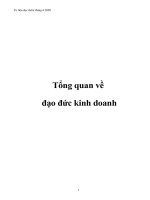 tổng quan về đạo đức kinh doanh