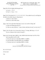 De thi va dap an HKI lop 11 (CB) (hot)