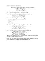 de thi HSG cap huyen mon tieng viet  lop4