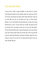 Học tập Bill Gates pdf