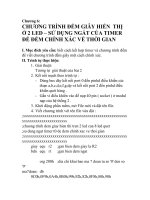 viết chương trình điều khiển 8 led sáng dồn, chương 6 doc