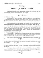 Chương 3: Động lực học của vật rắn ppt