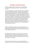 NHO GIÁO VÀ VĂN HÓA VIỆT NAM