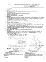 bài tập đường thẳng vuông góc với mặt phẳng-GA