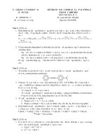 Đề Thi Học Sinh Giỏi HOÁ 12 - Tỉnh Đồng Nai - Vòng 2 [2009 - 2010] pot