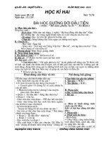 Giáo án Ngữ Văn 6 kì 2 chuẩn