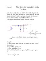 ứng dụng của điện tử công suất trong điều chỉnh tốc độ động cơ, chương 3 pdf
