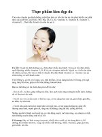 Thực phẩm làm đẹp da pps