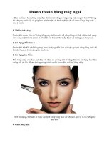 Thanh thanh hàng mày ngài ppt