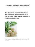 Cháo ngon chữa bệnh đái tháo đường ppsx