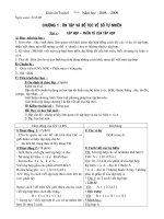 Toan 6 (tiết 1 đến tiết 12)-mới