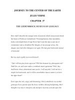 LUYỆN ĐỌC TIẾNG ANH QUA TÁC PHẨM VĂN HỌC-JOURNEY TO THE CENTER OF THE EARTH -JULES VERNE- CHAPTER 37 pptx
