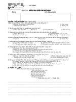 Tiết 129 - KT văn (Phần thơ)