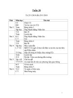 giao an lop 2tuan 20-lien