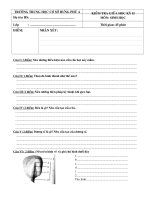 đề kt 1 tiết HKII-đáp án-ma trận đầy đủ