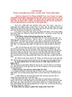 Chuyển đề dạy toán buổi 2 cho HS tiểu học