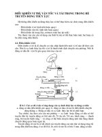 ĐIỀU KHIỂN VỊ TRÍ  VẬN TỐC TRỌNG TRONG HỆ TRUYỀN ĐỘNG THỦY LỰC
