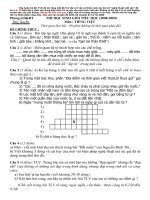 ĐÊ THI HỌC SINH GIỎI MÔN TIẾNG VIỆT