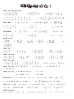 50 bai toan 7 on tap HS thi HK