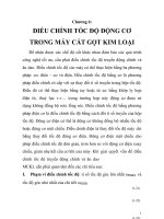 đồ án trang bị điện cho máy cắt kim loại, chương 6 doc