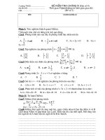 ĐỀ KIỂM TRA ĐẠI 8 CHƯƠNG III-45ph