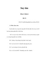 Suy tim (Heart failure) (Kỳ 2) pps