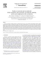Studies on curcumin and curcuminoids
