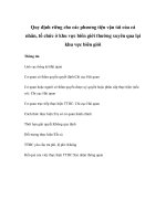 Quy định riêng cho các phương tiện vận tải của cá nhân, tổ chức ở khu vực biên giới thường xuyên qua lại khu vực biên giới docx