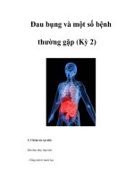 Đau bụng và một số bệnh thường gặp (Kỳ 2) ppt