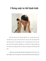 Chóng mặt tư thế lành tính pdf