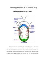 Phương pháp điều trị và các biện pháp phòng ngừa bệnh lý ở lưỡi pptx