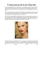 Ý tưởng makeup mới lạ cho Giáng Sinh pdf